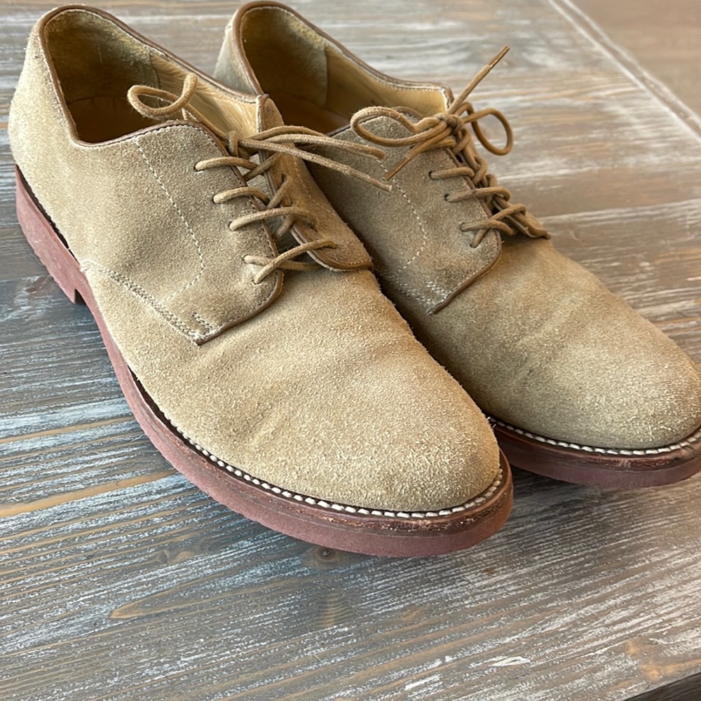 Brooks Brothers Suede Oxford Shoe